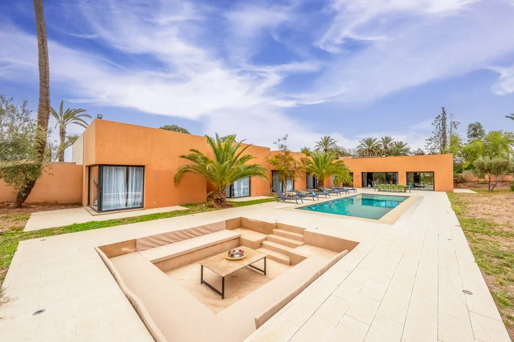 Villa luxe Marrakech avec hammam : l’expérience privée du bien-être marocain 1 villa luxe Marrakech avec hammam